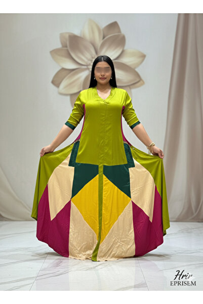 Aprism Diamond jalabiya in multiple colors