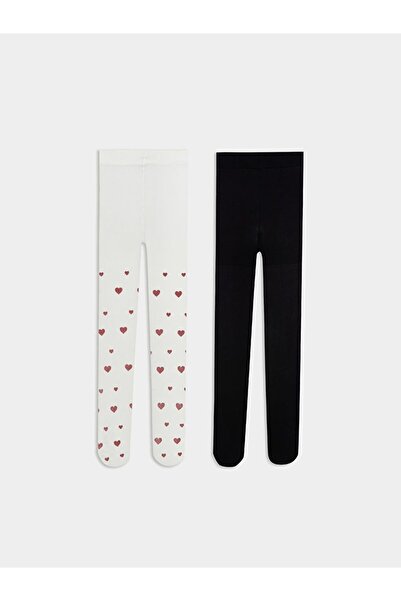 LC Waikiki Girl's Pantyhose 2 Pack