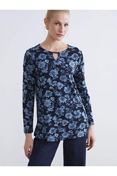LC Waikiki Bluză florală cu decolteu
