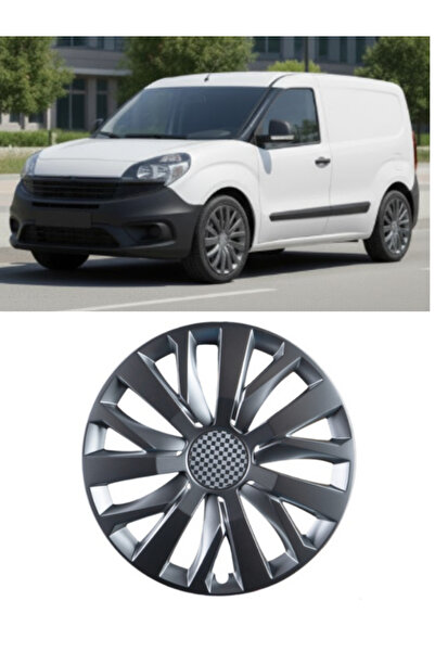 KAPOTO Ford Tourneo Courier Uyumlu 15 İnç 4’lü Jant Kapağı Takımı