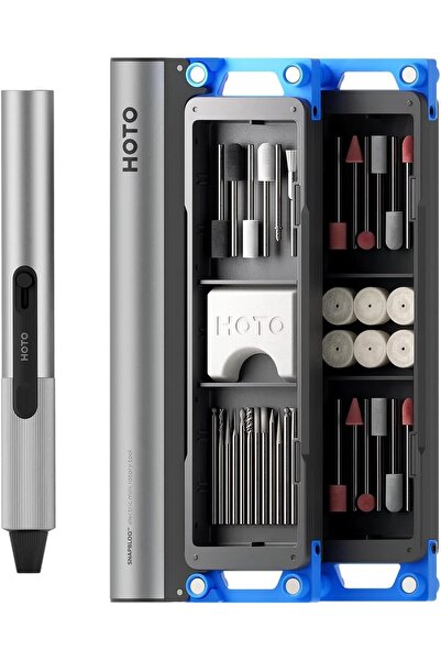 hoto SNAPBLOQ R-A04 Mini Cordless Rotary Tool Kit - Brushless Motor, 22000 RP...