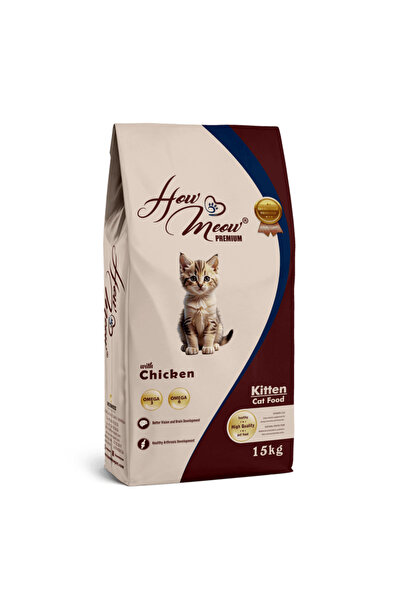 how&meow Yavru Kedi Kuru Maması Tavuklu 15 Kg