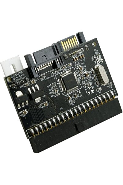 The Bros IDE 100 133 DVD CD to two Serial SATA 7PIN Adapter Converter for Har...