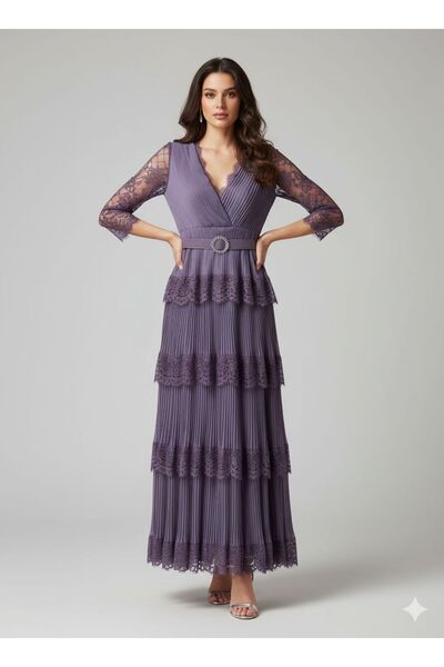 Pyramid masterpieces evening dress