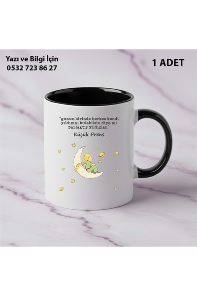 Ceymas Hediyelik Küçük Prens Baskılı Kupa Bardak