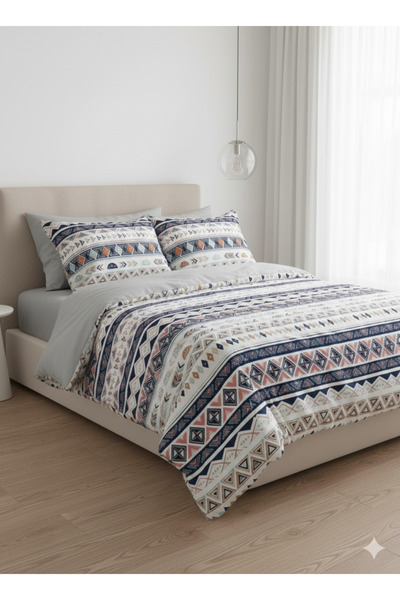 Design of colours Design of Colors Double Bedding Set (with Fitted Sheet)