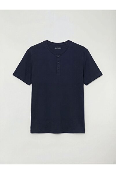 LC Waikiki Crew Neck Short Sleeve Men's Pajamas Top