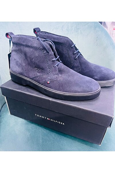 Tommy Hilfiger ELEGANT SUEDE LEATHER SHOES-ANKLE BOOTS