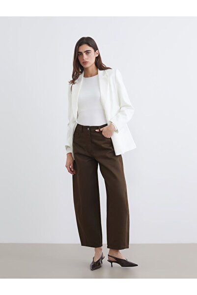 LC Waikiki بنطلون بالون نسائي بقصة عادية