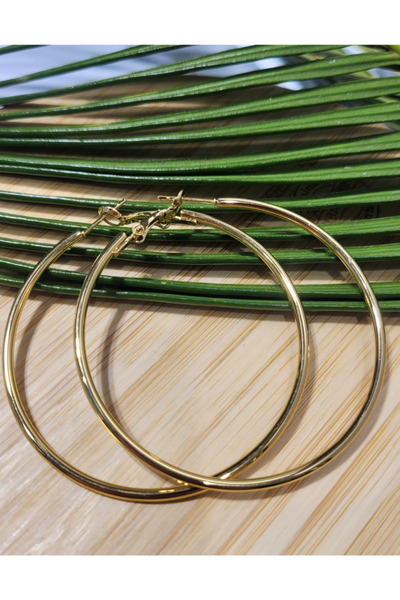 Monalisa Home Steel Tarnish Resistant Luxury Hoop Earrings