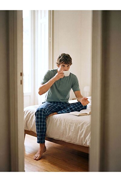 LC Waikiki Standard Mold Men's Pajama Set