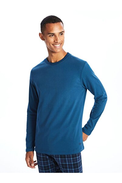 LC Waikiki Crew Neck Long Sleeve Men's Pajama Top