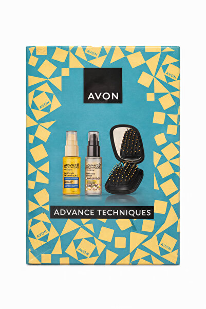 AVON saç bakım set aynalı tarak hediyeli