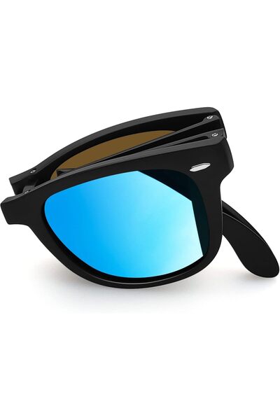 Joopin Folding Sunglasses for Men Women UV400 Protection Easy Carry Foldable ...