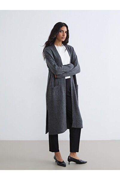 LC Waikiki Shawl Collar Women's Knitwear Cardigan