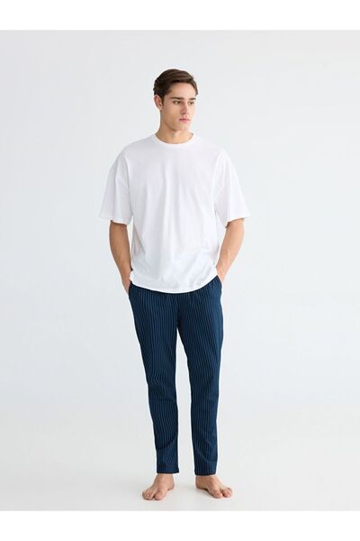 LC Waikiki Pantaloni de pijama pentru bărbați cu dungi standard