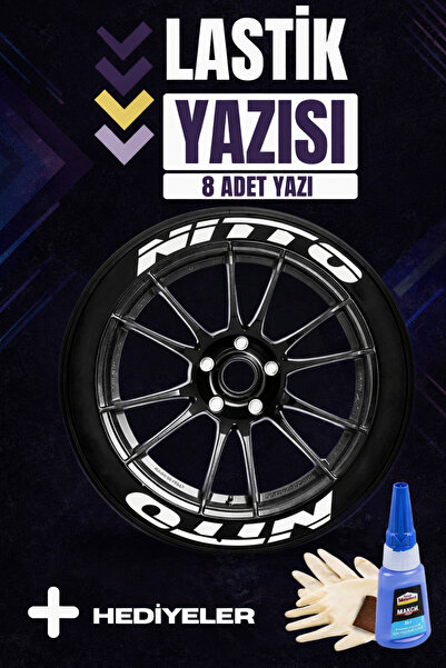 DOCCES مجموعة ملصقات شعار Nitto للدراجات النارية والسيارات ثلاثية الأبعاد - 8...