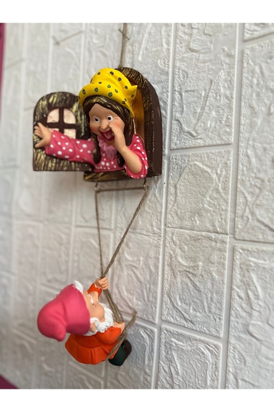 titanbaby Masal Cüceleri Bahçe & Balkon & Duvar Dekoru