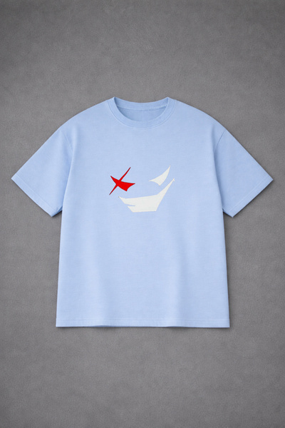 LORVEX T-Shirt Oversized Unisex Comfortable Fit Devil Printed