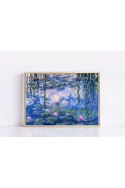 NinaStore Claude Monet'nin Nilüferler tablosunun posteri, Claude Monet baskıs...