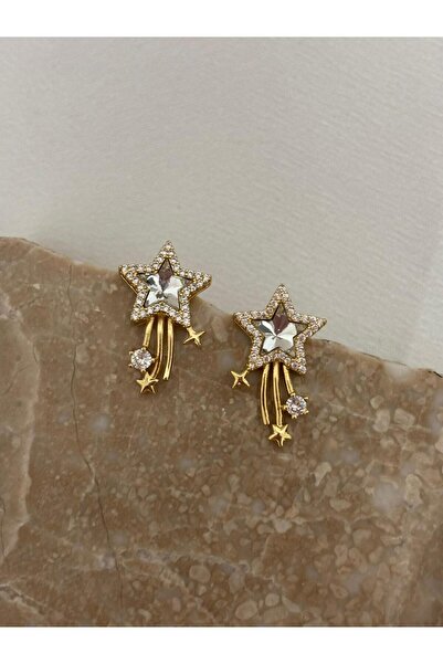 stainless steell Yıldız .figürlü Çelik Küpe