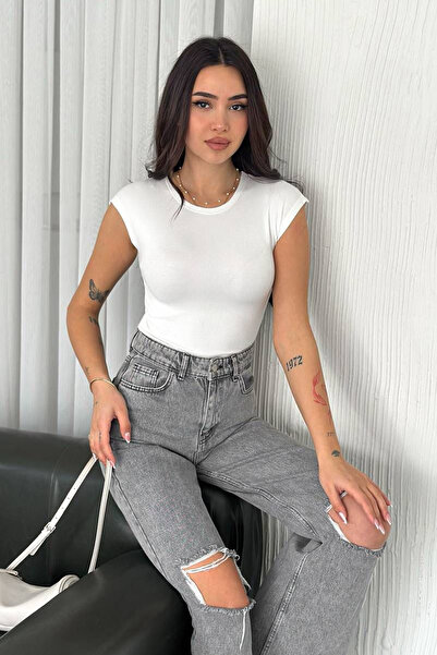 Noa&Noa Women's Fit Sleeveless Tank Top – White Core