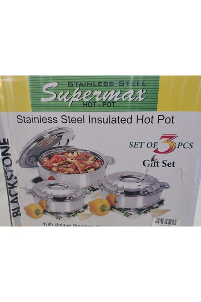 Blackstone Blackstone 3-piece large food container set