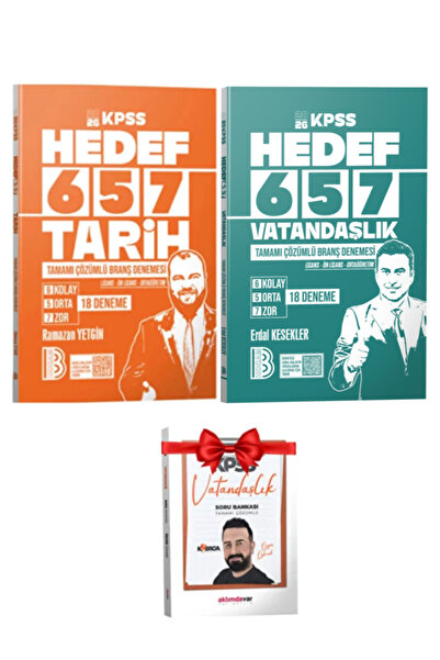 Panem Yayınları Benim Hocam Yayınları 2026 KPSS Ramazan Yetgin Tarih+Erdal Ke...