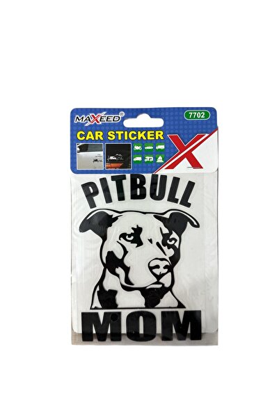 OEM Pitbull Mom Car Sticker 9.5/13 cm