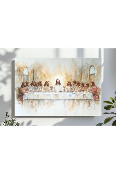 NinaStore Son Akşam Yemeği Duvar Sanatı Modern Hristiyan İncil İsa Baskıları ...