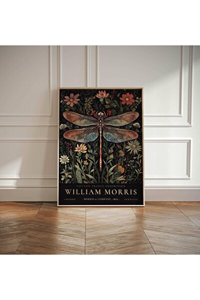 NinaStore William Morris Yusufçuk Duvar Sanatı Baskısı William Morris Posteri...