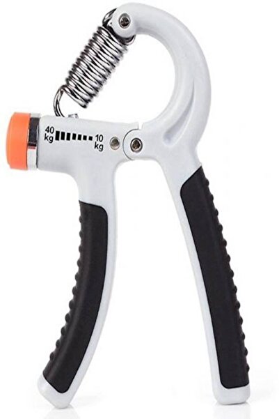 AGD Heavy Exercise Grip for Strengthening Hand and Arm 10-40 kg in Gray and B...