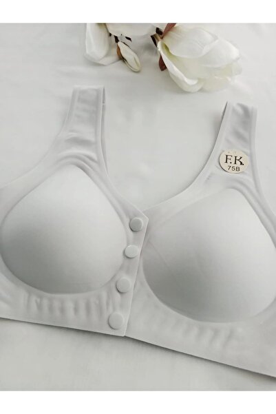 NARIYA Seamless Front-Open Bra with Laser Cutting and Padded Bras Without Und...