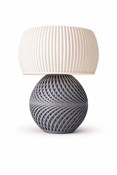 VOLTMARKET غطاء مصباح ديكوري بتصميم ثلاثي الأبعاد من SpiralForm، هيكل شبكي رم...