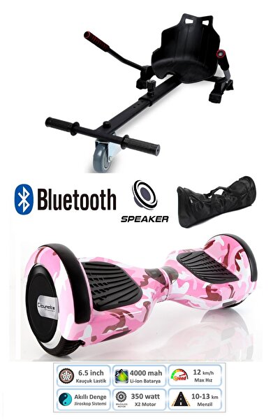 CityMate Elektrikli Kaykay Scooter Hoverboard Akıllı Dengeli + Hover Kart + Ç...