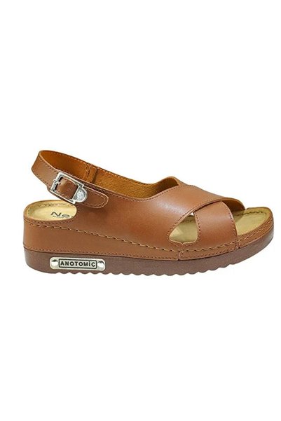 Wedell Sofia Women's Orthopedic Stylish Comfort Model Anatomical Sole Heeled Daily Outdoor Sandals