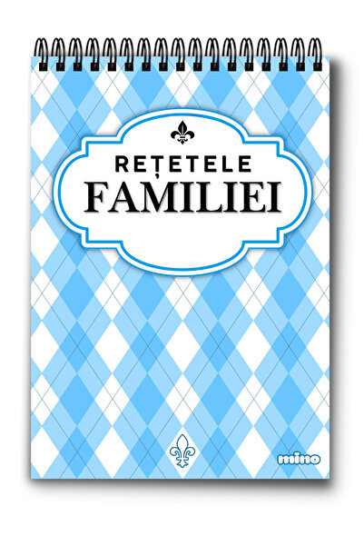 Mino Culinary Recipe Book A5 - 50 sheets 160g with spiral, Family Recipes 2 -...