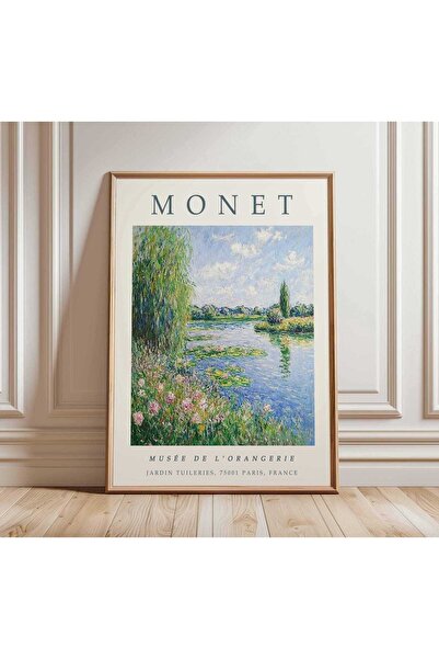 NinaStore Claude Monet Posteri, Monet Baskısı, Botanik Poster, Çiçekli Dekor,...
