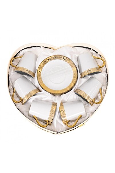 VITTORIO SABATINI Coffee Cup Set 12 Pieces, 120ml, Porcelain