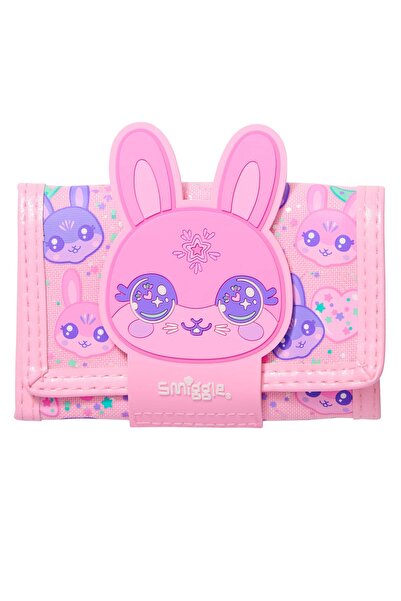 SMIGGLE All Stars Character Pink Strap Wallet