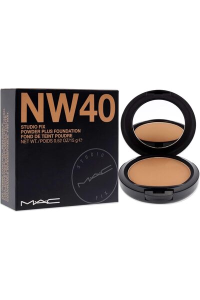 MAC Cosmetics بودرة أساس ستوديو فيكس بلس للوجه - NW40