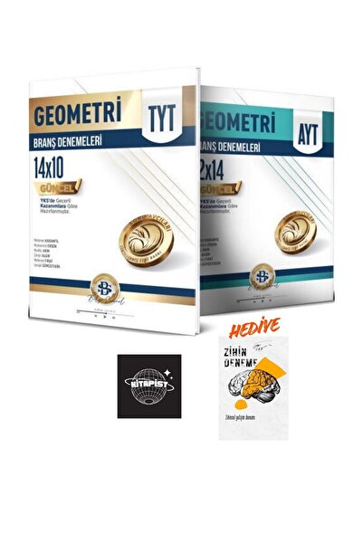 Karma Kitaplar Bilgi Sarmal Yayınları TYT AYT Geometri 12 x 14 Branş Denemele...