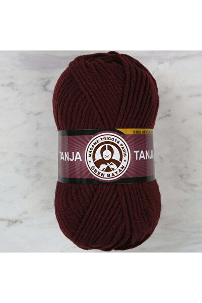 Ören Bayan TANJA Bordo El Örgü İpi (3 Adet) - Renk: 035