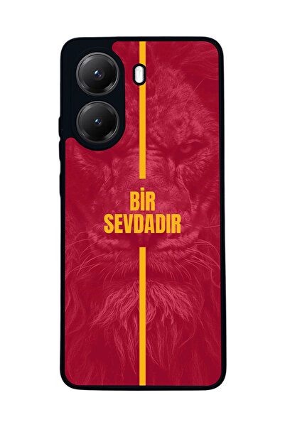 SCALETA CASE Poco X7 Pro Uyumlu Taraftar Tasarımlı Glossy Mat Siyah Silikon T...