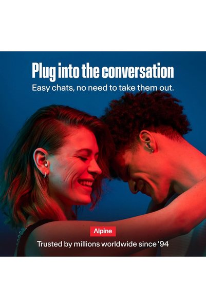 Alpine PartyPlug Pro Kulak Tıkacı, 21 dB Hi-Fi Koruma