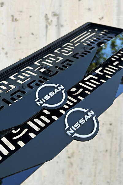 Pleksimanya NISSAN Uyumlu Yeni Logolu Mat Pleksi Takmatik Plakalık