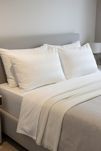 ŞENER HOME 100% Cotton Satin 2-Piece Pillowcase 50X70 cm