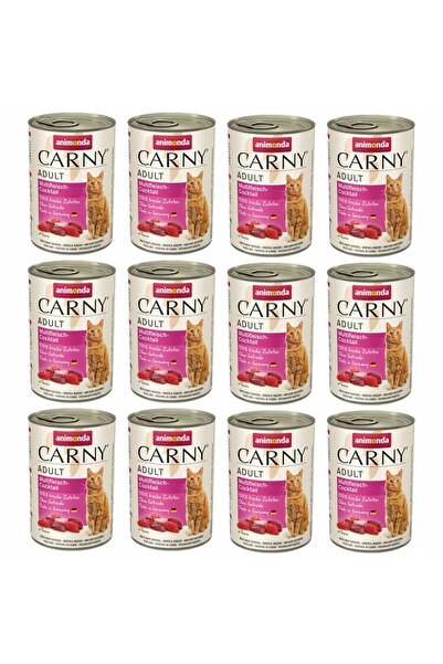 Other ANIMONDA Carny Adult multi koktajl mięsny Mokra karma dla kota 12x400g