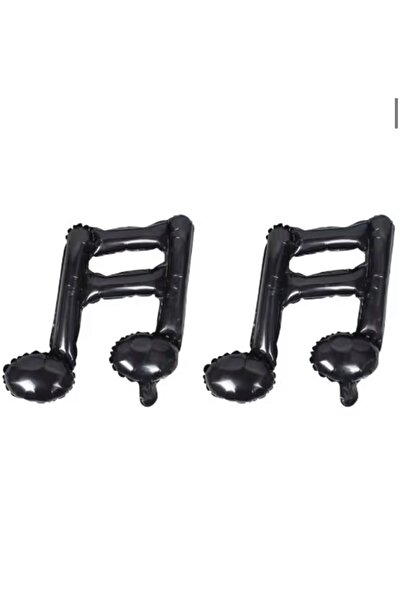 Çemrek Süs Parti Note Foil Balloon Note Balloon 2 Pieces 40-45 cm