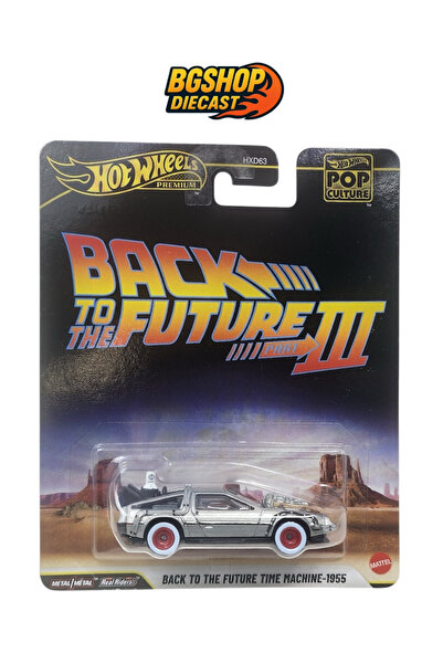 HOT WHEELS Back to the Future III Time Machine 1955 * 2026 Pop Culture